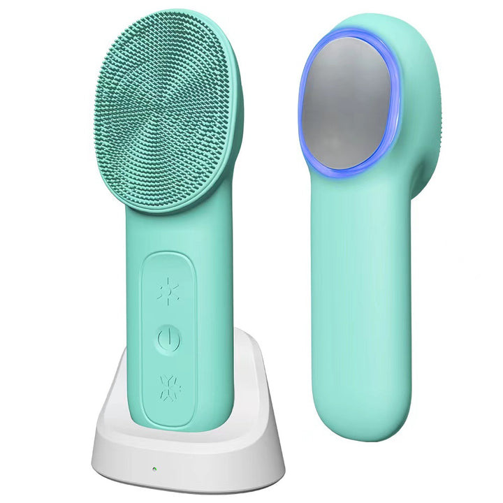 💖🌀 Electric Facial Cleansing Instrument | Ultrasonic Silicone Deep Clean Beauty Gadget