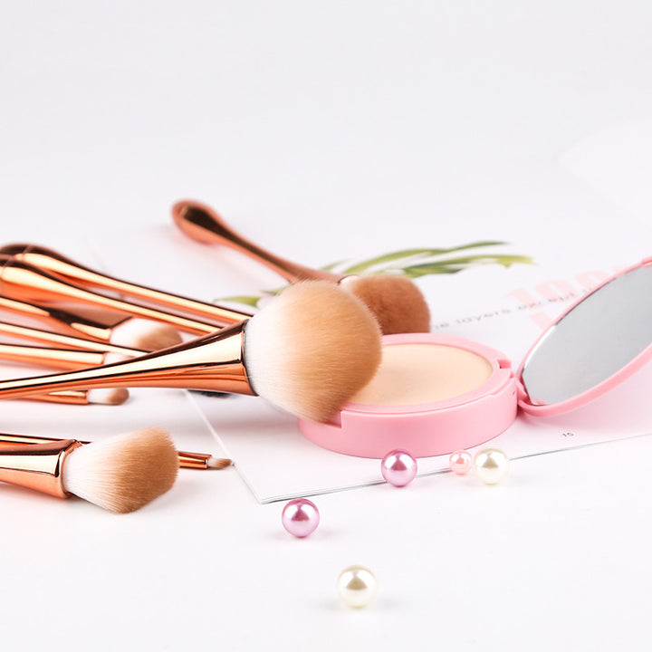 ✨ Zhuoerya 10-Piece Goblet Makeup Brush Set 💄