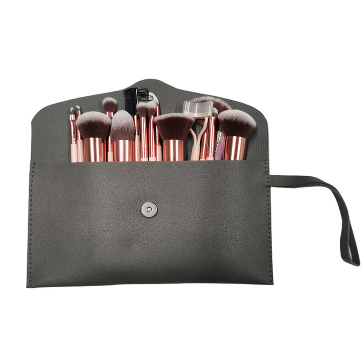 ✨ 16-Piece Portable Makeup Brush Set for Beginners 💄
