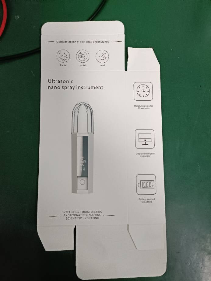💧📱 Mini Nano Facial Steamer Mist Spray | LCD Display 3-in-1 Beauty Device