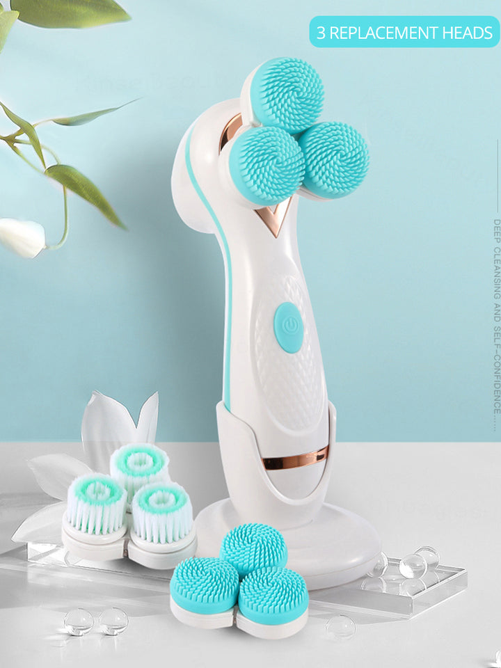 💖🧼 Pore Cleaning Electric Face Washer | Deep Cleansing & Anti-Acne Facial Device