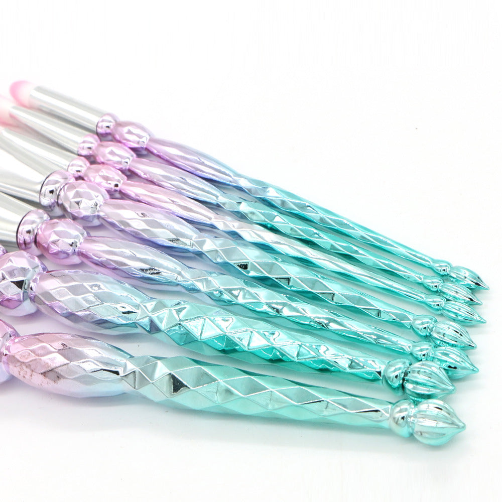 ✨ 7-Piece Diamond Tower Makeup Brush Set — Beauty Tools Kit 💄💎