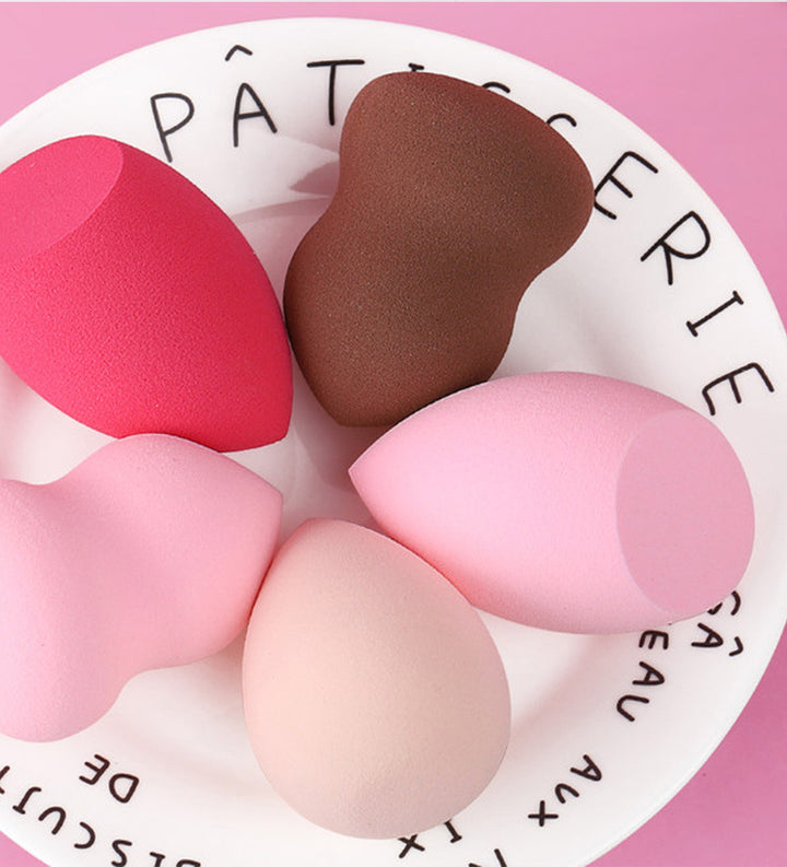 💄✨ Gourd Puff / Water Drop / Oblique Makeup Sponge Set | Hydrophilic Beauty Blender