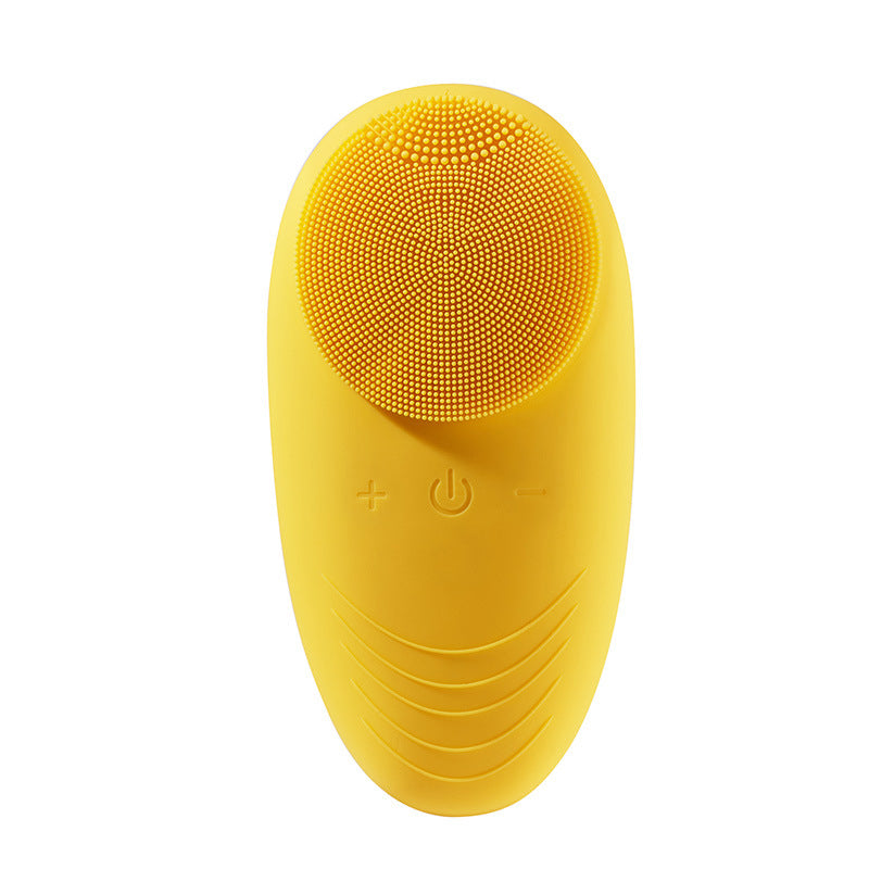 🧼💗 Mini Electric Facial Cleansing Brush | Silicone Deep Cleanser & Skin Massage Tool