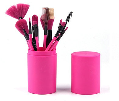 ✨ 12-Piece Makeup Brush Set — Blush, Eyeshadow & Highlighter Tools 💄