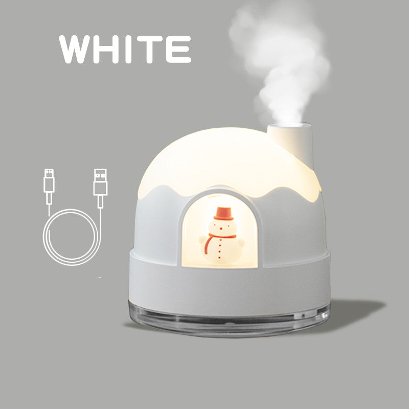 🐻💧 Indoor Cartoon Cute Humidifier | Rechargeable & Plug-In USB Mist 🌿✨