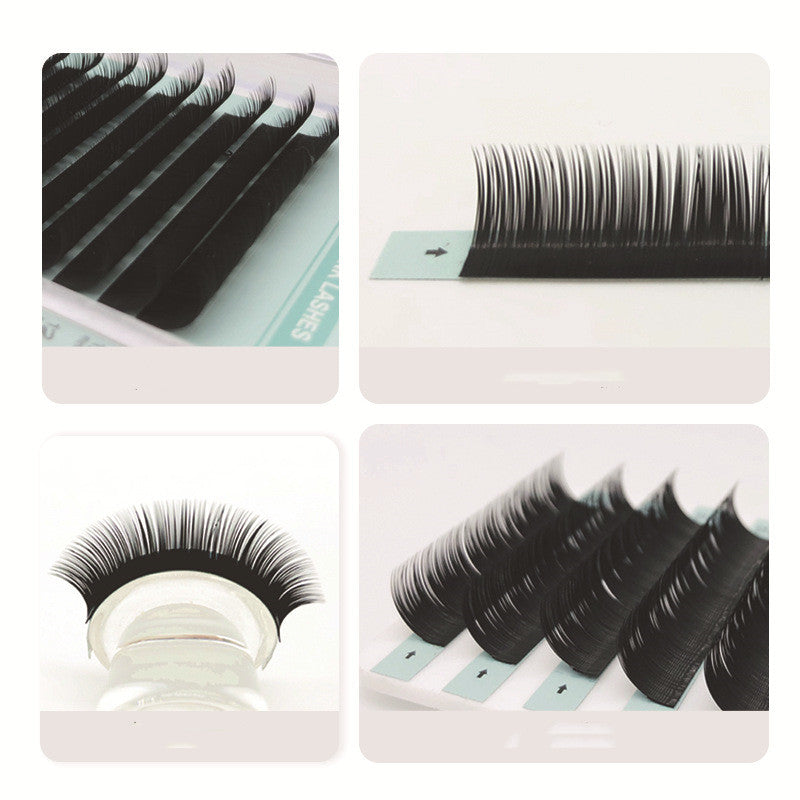 👁️✨ Handmade False Eyelashes – Soft Man-Made Fiber Lash Set