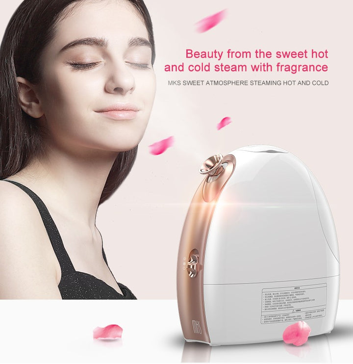 💨❄️ Double Spray Nano Sprayer | Hot & Cold Facial Moisturizing Device
