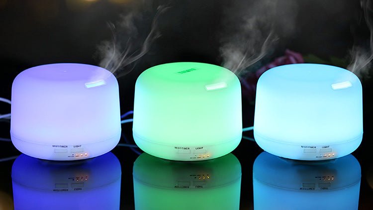 🌿💧 Mini 300ml Aromatherapy Humidifier | Ultrasonic Essential Oil Diffuser
