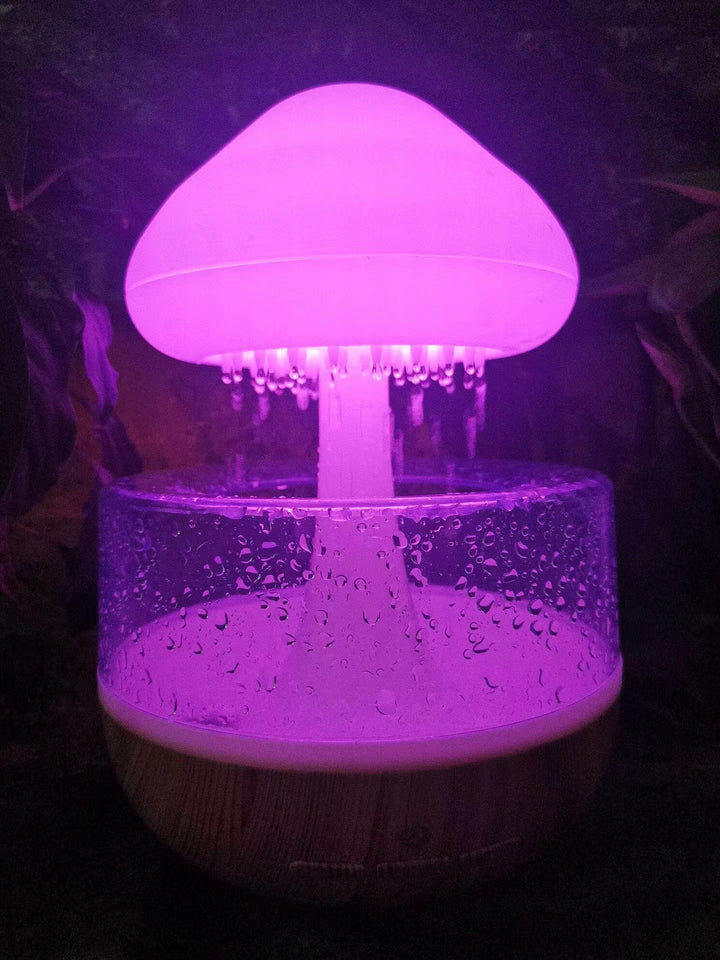 ☁️💧 Rain Cloud Humidifier | Colorful Water Drop Aroma Diffuser ✨