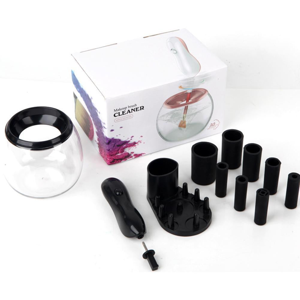 ✨ Makeup Brush Cleaner & Dryer — 360° Deep Clean Machine 💄🧼⚡