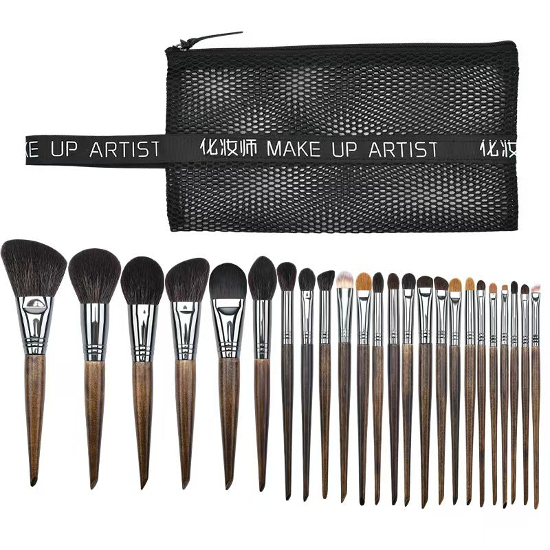 ✨ Makeup Brush Set — Animal Hair Eyeshadow, Base & Blending Brushes 💄