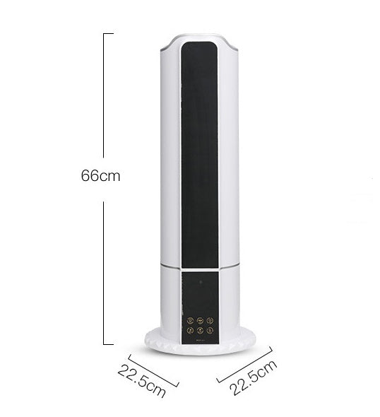 💧🏠 Luxury Floor-Standing Ultrasonic Humidifier | Large Capacity Smart Home Unit