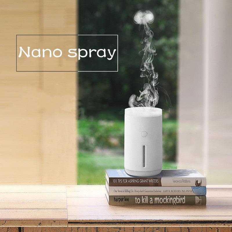 🌫️💡 Spitting Circle Humidifier | Large Mist Desktop Atmosphere Lamp ✨