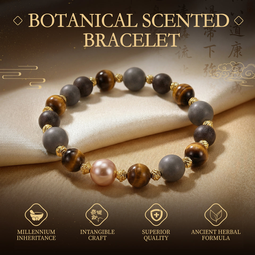 Chinese Herbal Bead Bracelet – Lightweight Wellness Jewelry