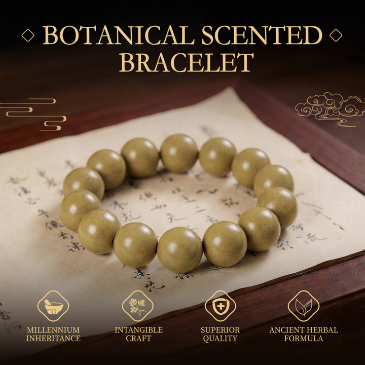 Chinese Herbal Bead Bracelet – Lightweight Wellness Jewelry