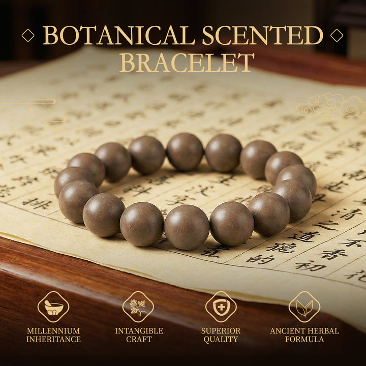 Chinese Herbal Bead Bracelet – Lightweight Wellness Jewelry