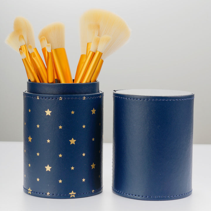 ✨ 12-Piece Soft Hair Makeup Brush Set — Eyeshadow, Blush & Powder Kit 💄
