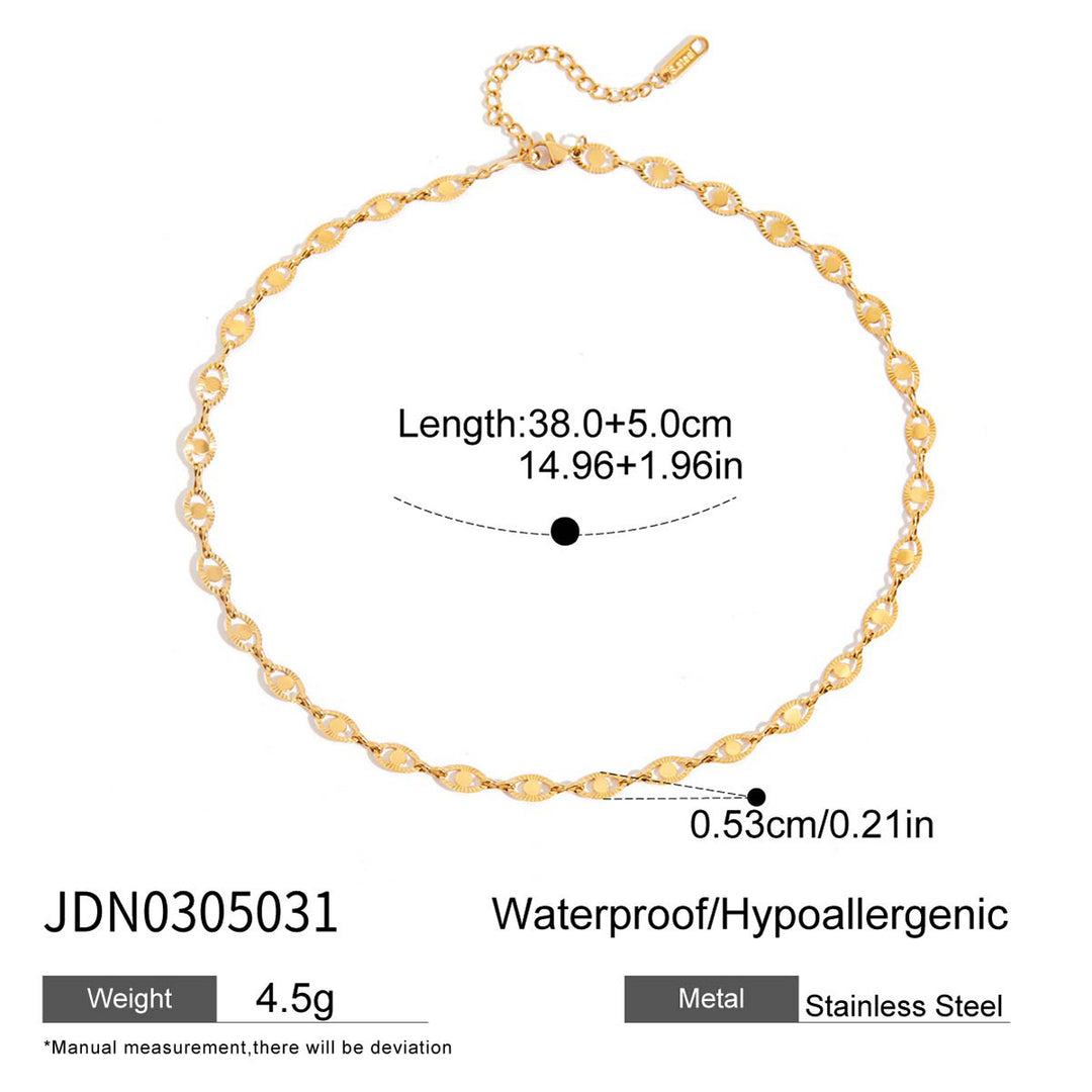 Women’s Tiger’s Eye Natural Stone & Crystal Beaded Necklace – Light Luxury Clavicle Chain