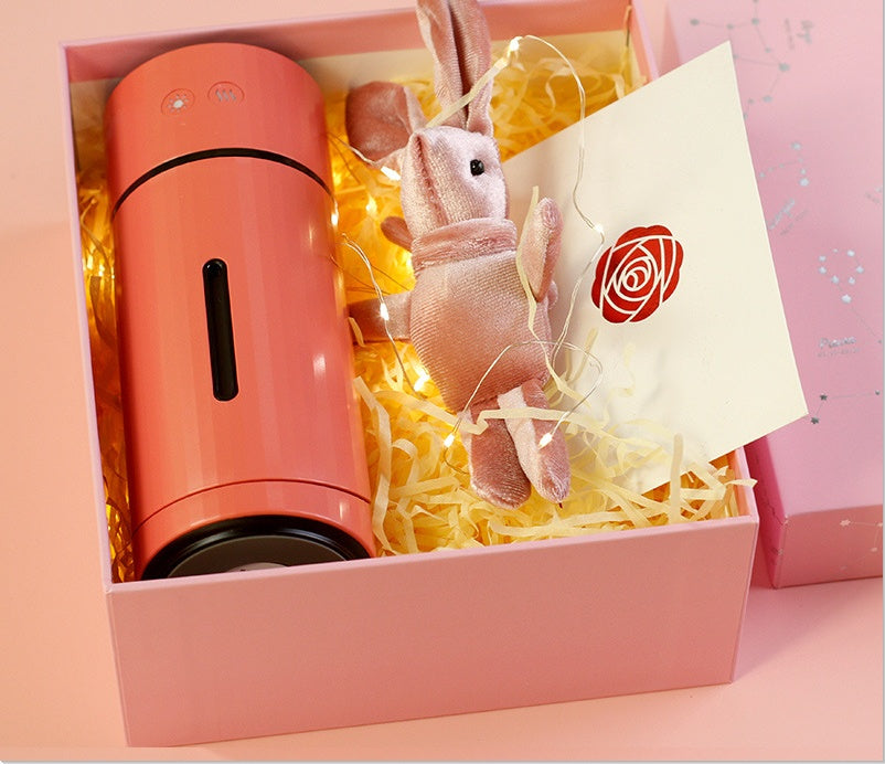 ✨ Small Silent Desktop Humidifier – 260ml Portable Bedside & Office Air Mist Maker for Bedroom, Dormitory, Home Use