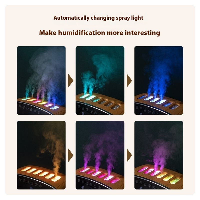 🌊💡 Sound Pickup Humidifier | LCD Atmosphere Light + Bluetooth Audio ✨