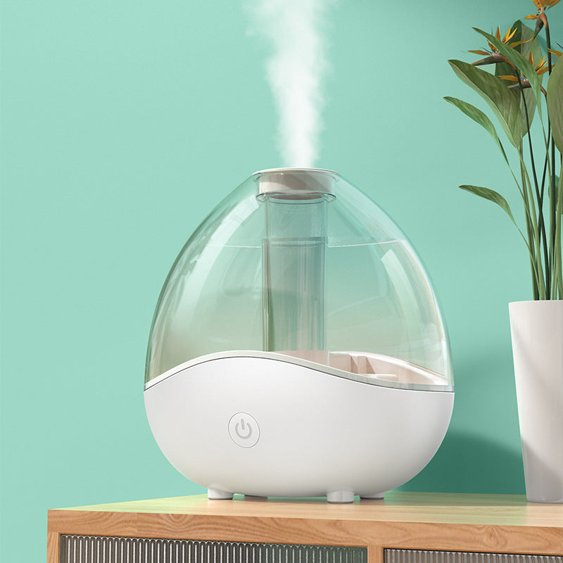 💧🏠 Transparent Quiet Humidifier | 1.5L Large Spray Bedroom Unit