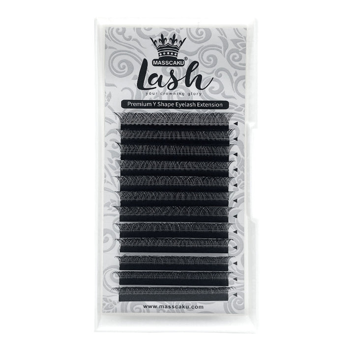 👁️✨ Soft & Comfortable Y-Shaped Planting Grafting Eyelashes – Imported Fiber Lash Extensions