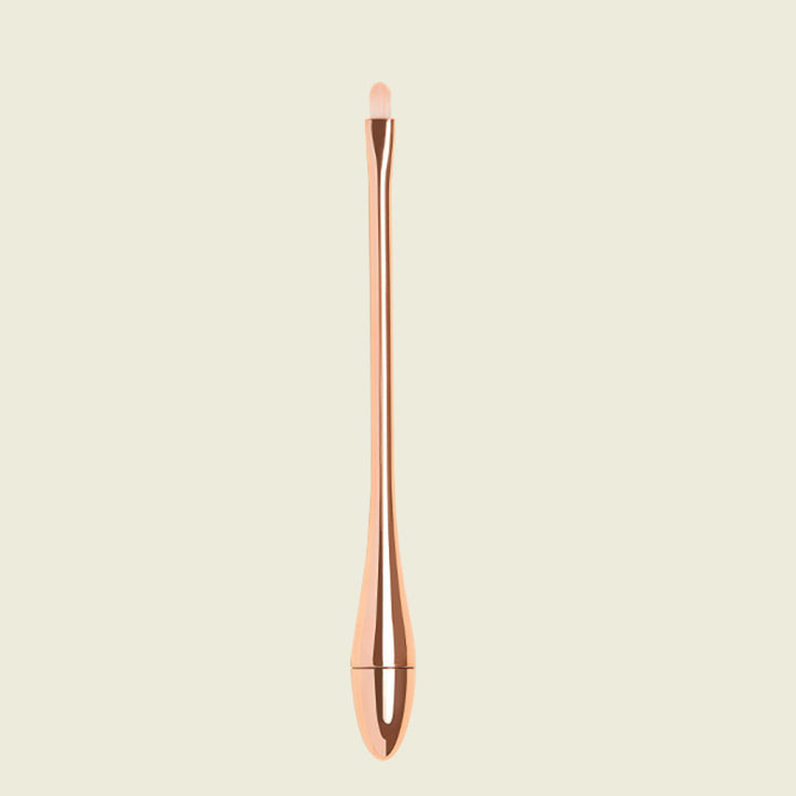 ✨ Small Waist Rose Gold Makeup Brush Set — Soft Hair Beauty Tools 💄🌹
