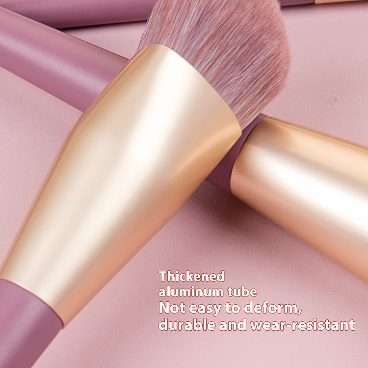 ✨ 9-Piece Soft Hair Makeup Brush Set — Beauty Tools Kit 💄