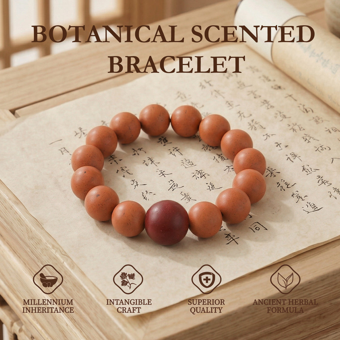 Chinese Herbal Bead Bracelet – Lightweight Wellness Jewelry
