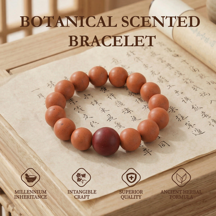 Chinese Herbal Bead Bracelet – Lightweight Wellness Jewelry