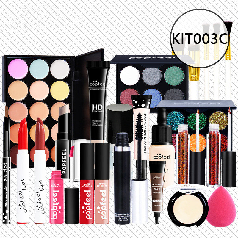 💄 Beginner Makeup Cosmetics Set – Concealer, Eyeliner & Eyebrow Pencil Kit (Multi-Variant) ✨
