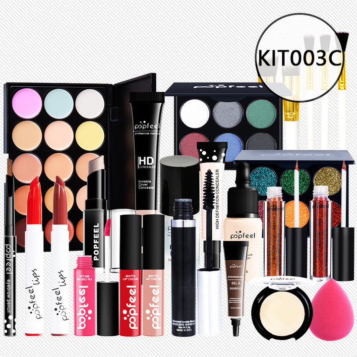 💄 Beginner Makeup Cosmetics Set – Concealer, Eyeliner & Eyebrow Pencil Kit (Multi-Variant) ✨