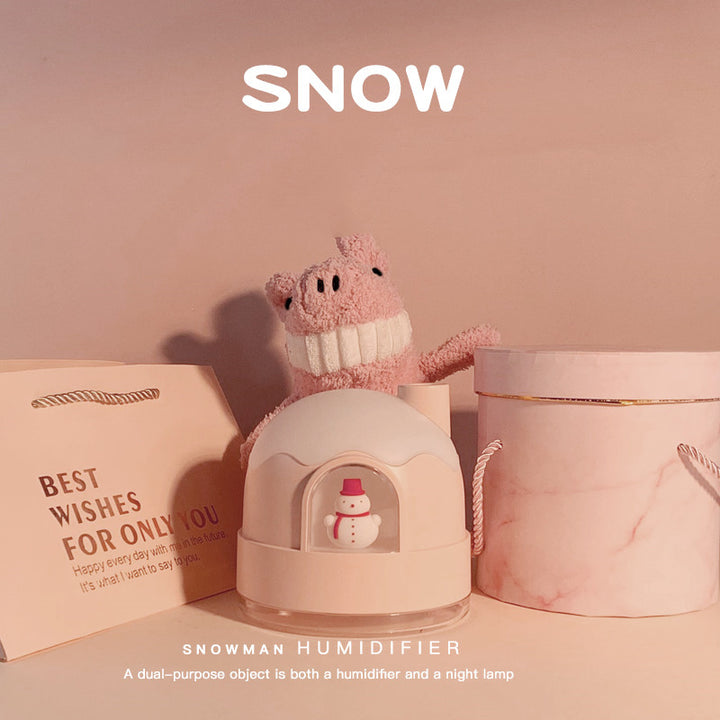 🐻💧 Indoor Cartoon Cute Humidifier | Rechargeable & Plug-In USB Mist 🌿✨
