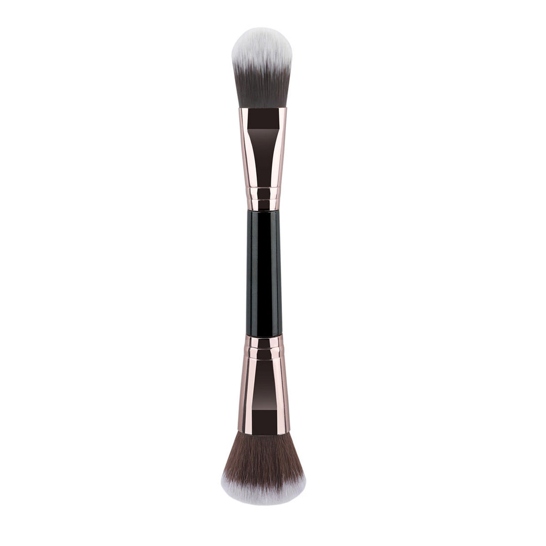 ✨ 3-Piece Double-Ended Makeup Brush Set — Soft Foundation & Shading Tools 💄