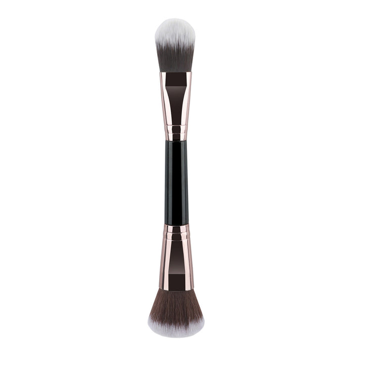 ✨ 3-Piece Double-Ended Makeup Brush Set — Soft Foundation & Shading Tools 💄