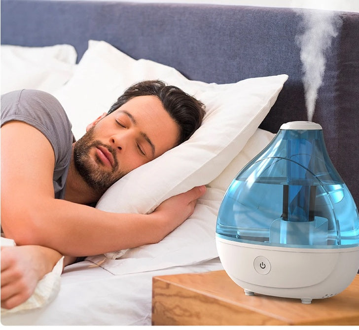 🍎💧 Silent Home Spray Humidifier | Large Capacity Household Air Humidifier