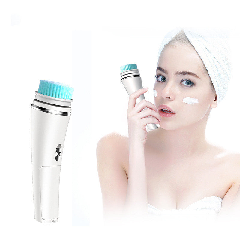 💖🧼 Electric Face Cleansing Brush | 5-in-1 Deep Pore Cleaning & Exfoliating Tool