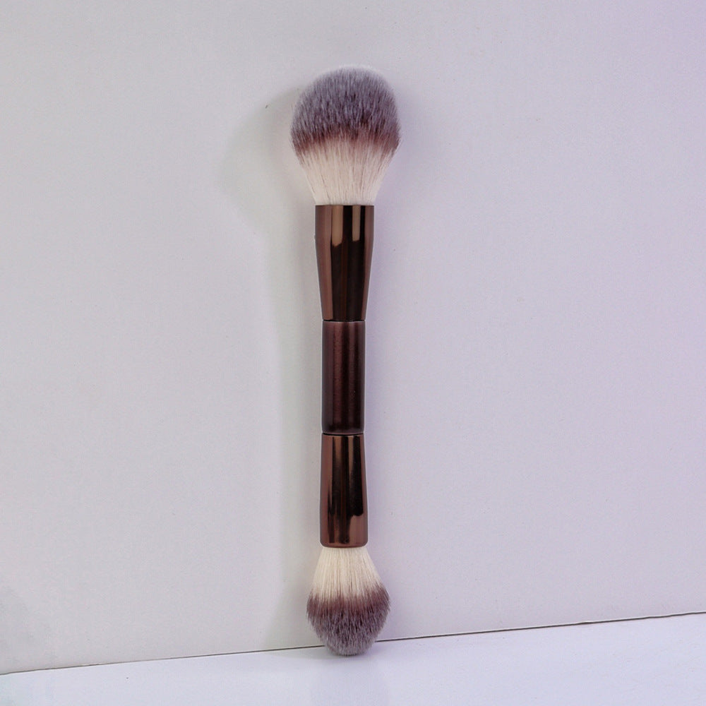 🖌️ 7-Piece Double-Head Makeup Brush Set – Telescopic Dual-Head Travel Beauty Kit 💄✨