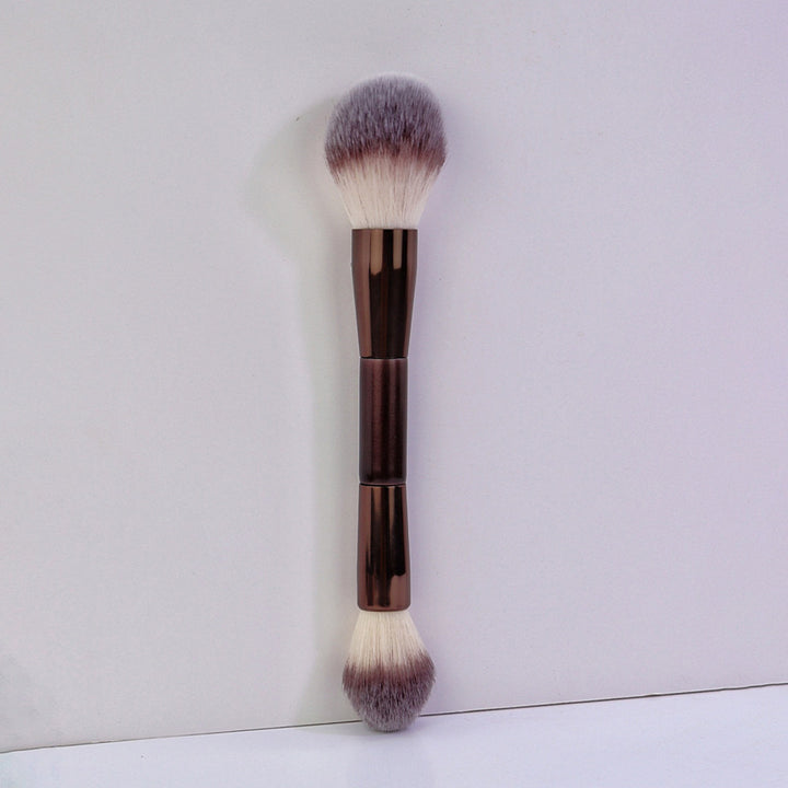 🖌️ 7-Piece Double-Head Makeup Brush Set – Telescopic Dual-Head Travel Beauty Kit 💄✨