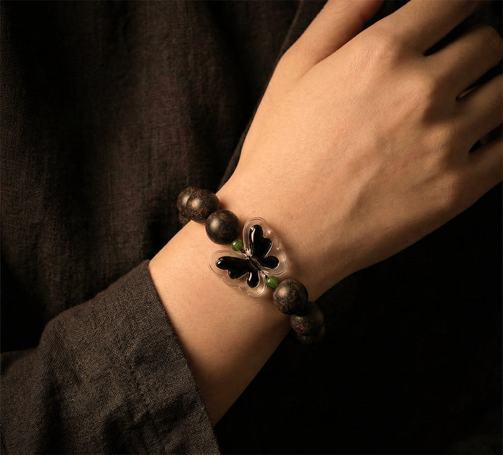 Chinese Herbal Bead Bracelet – Lightweight Traditional Wellness Jewelry