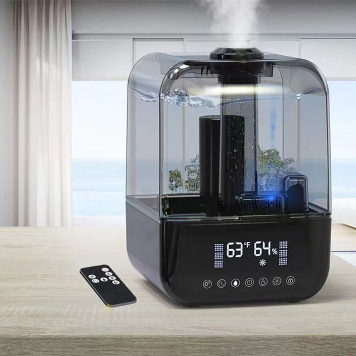 💧📡 Ultrasonic Intelligent Aromatherapy Humidifier | Remote Control Large Capacity Unit