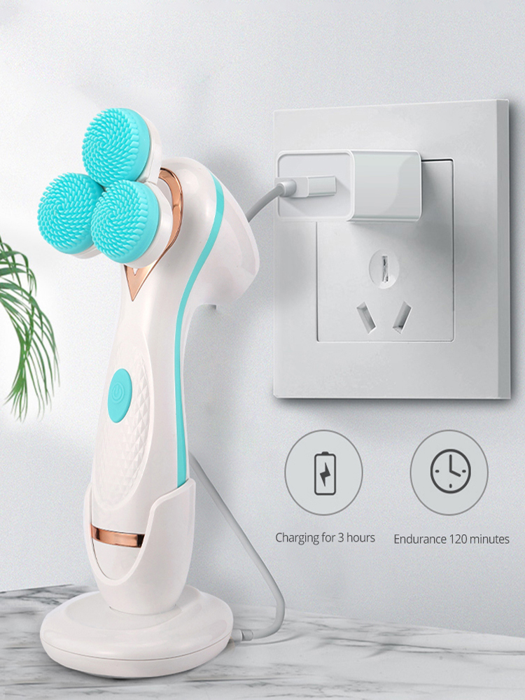💖🧼 Pore Cleaning Electric Face Washer | Deep Cleansing & Anti-Acne Facial Device