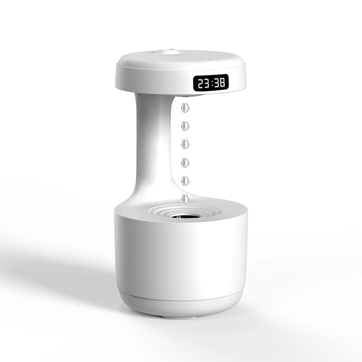 💧✨ Anti-Gravity Water Drop Humidifier | LED Night Light Fountain Mist Lamp 🌊
