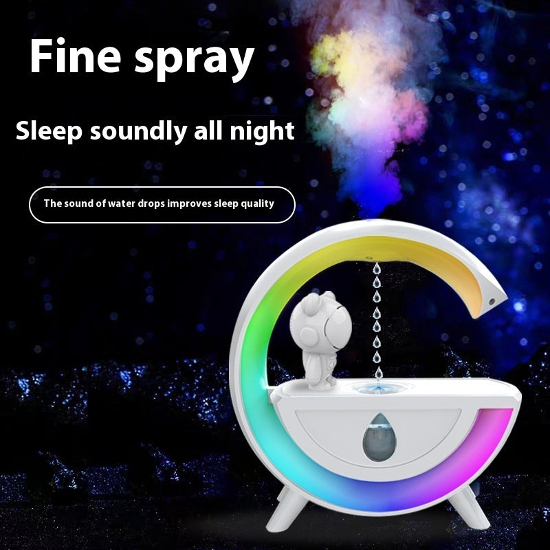 💧✨ Water Drop Backflow Anti-Gravity Humidifier | Bluetooth Ambience Light Humidifier