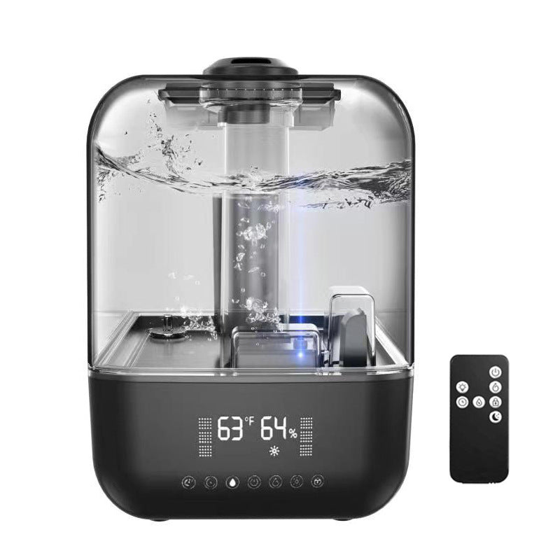💧📡 Ultrasonic Intelligent Aromatherapy Humidifier | Remote Control Large Capacity Unit