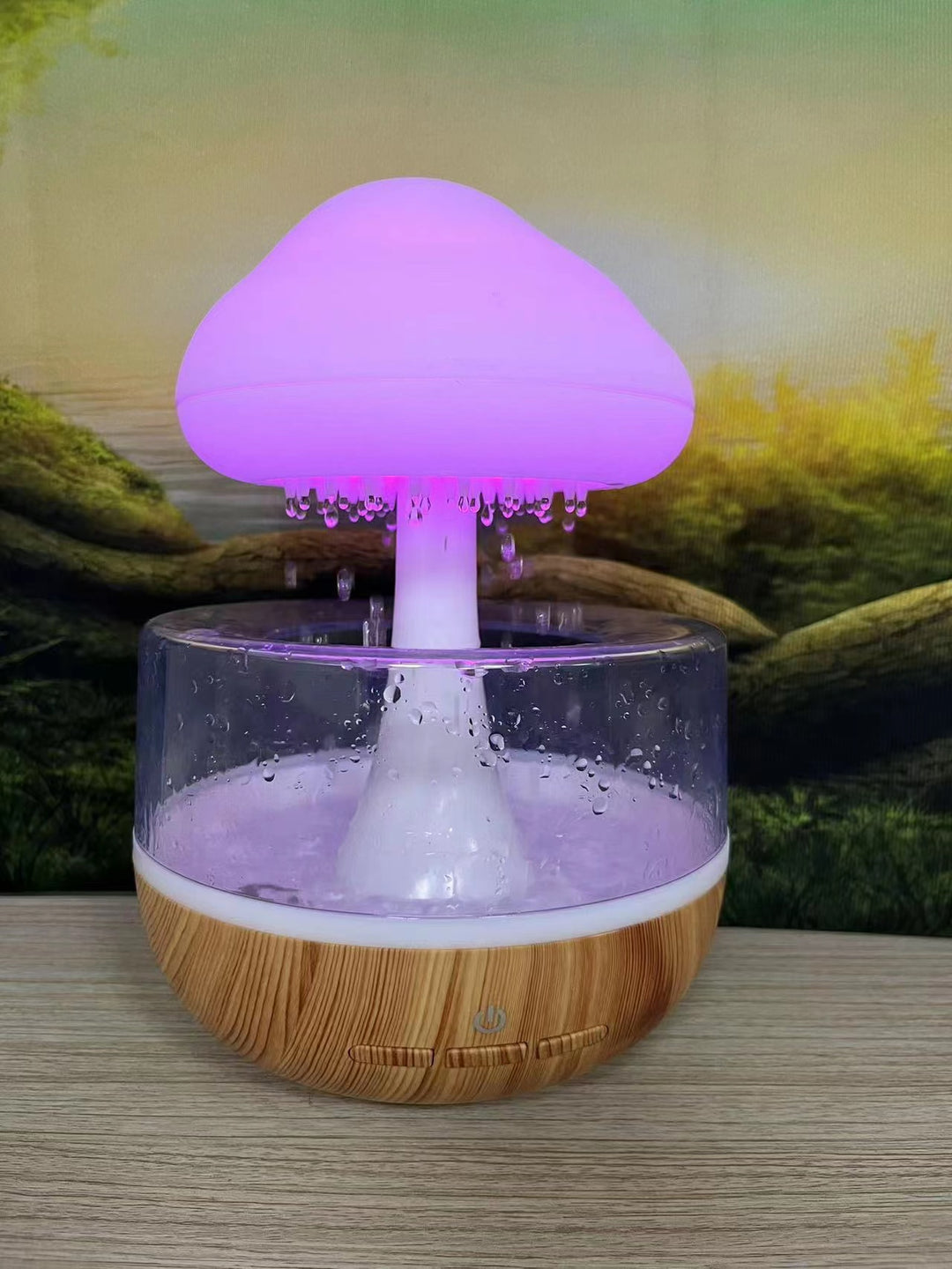 ☁️💧 Rain Cloud Humidifier | Colorful Water Drop Aroma Diffuser ✨