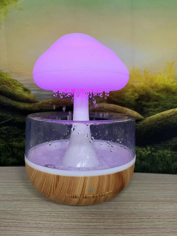 ☁️💧 Rain Cloud Humidifier | Colorful Water Drop Aroma Diffuser ✨