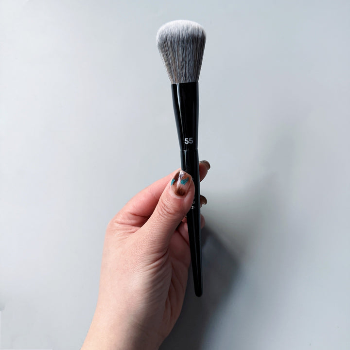 🌸 Lotus Series Double-Ended Makeup Brush – Foundation, Eyeshadow, Concealer & Blending Tool 💄✨