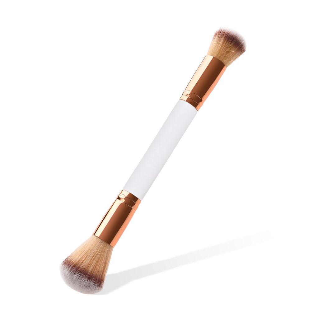 ✨ Double Head Makeup Brush — 2-in-1 Beauty Tool 💄